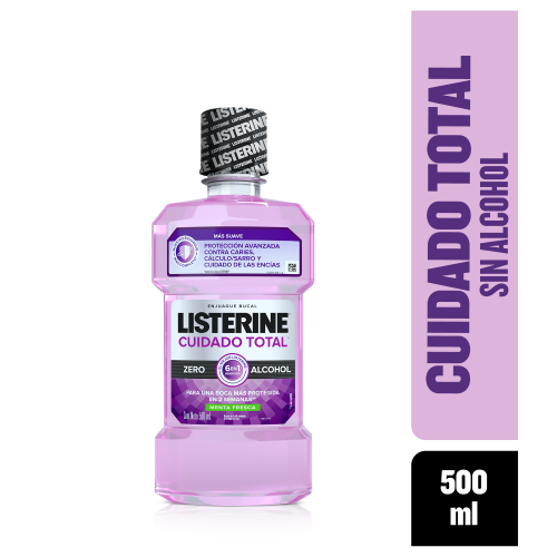Listerine Cuidado Total Zero 500 ml