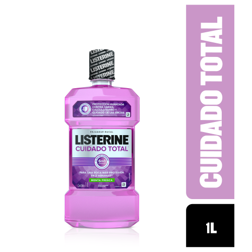 Listerine Cuidado Total 1 lt